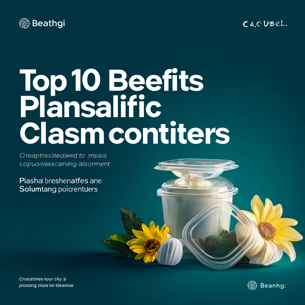 Top 10 Benefits of Using Plastic Clamshell Containers for Packaging Solutions