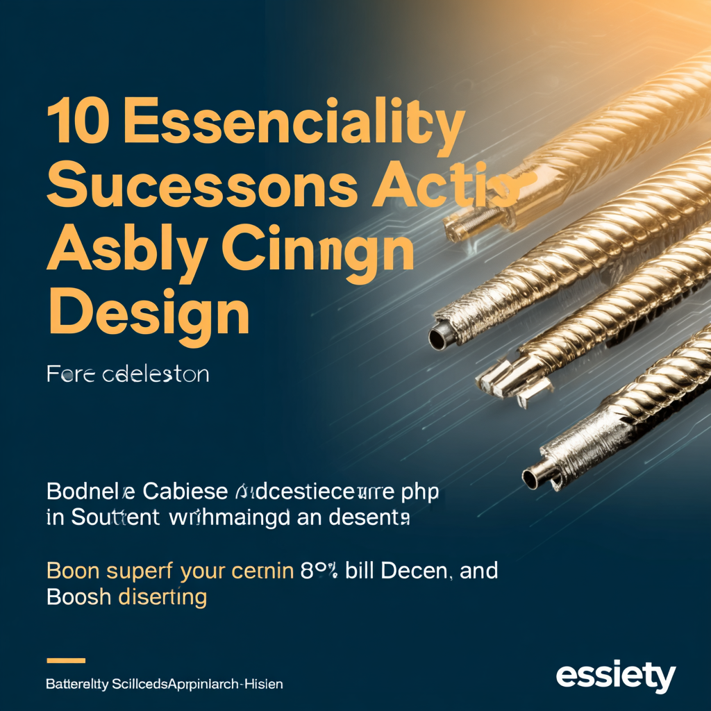 10 Essential Tips for Successful Cable Assembly Design Boosting Efficiency by 30 Percent