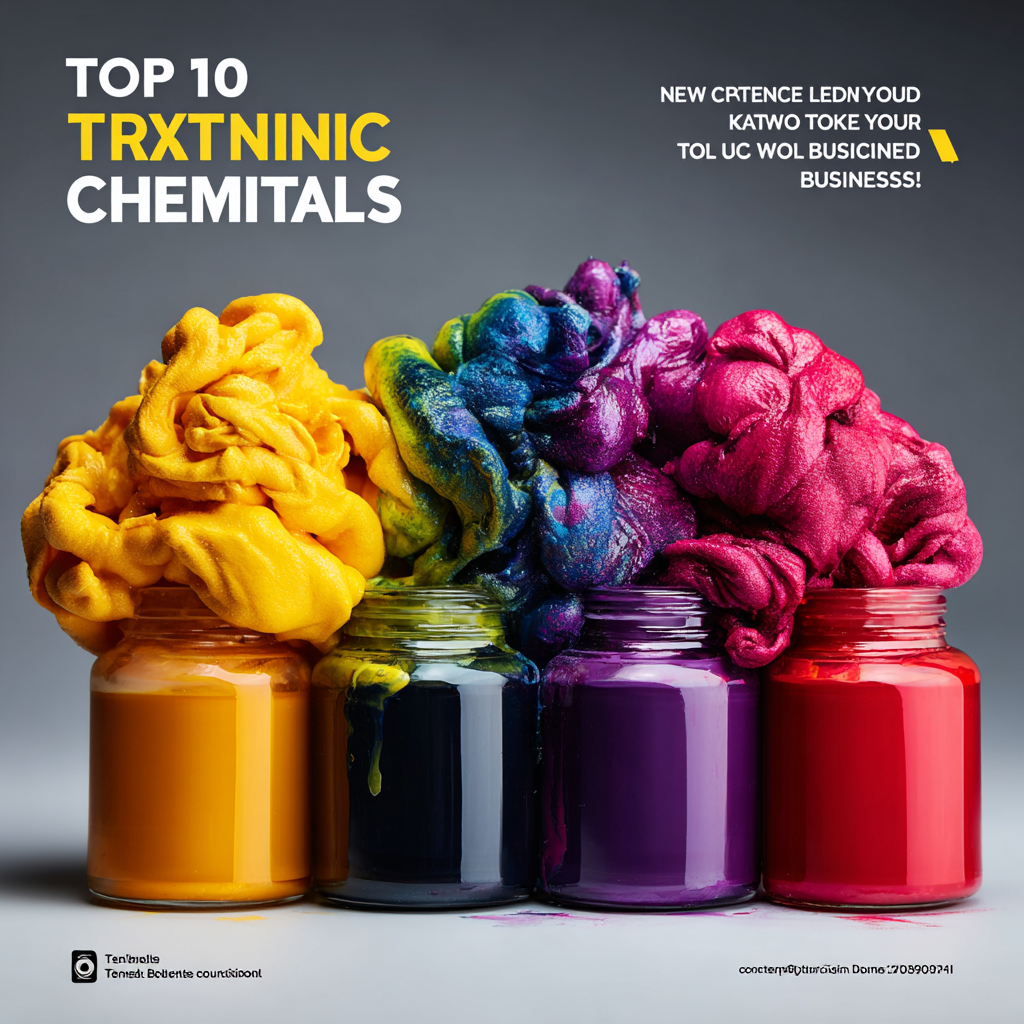 Top 10 Textile Printing Chemicals