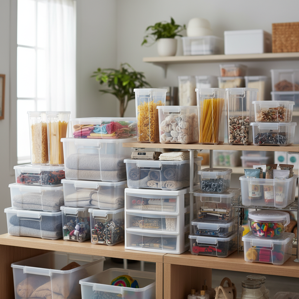 2025 How to Choose the Best Plastic Storage Containers for Every Need
