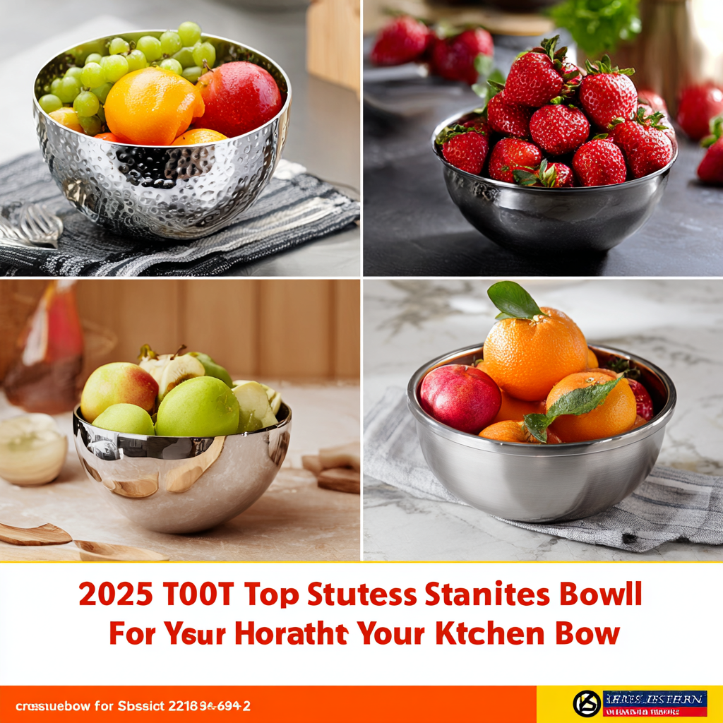 2025 Top 10 Stainless Steel Fruit Bowls for Your Kitchen Decor