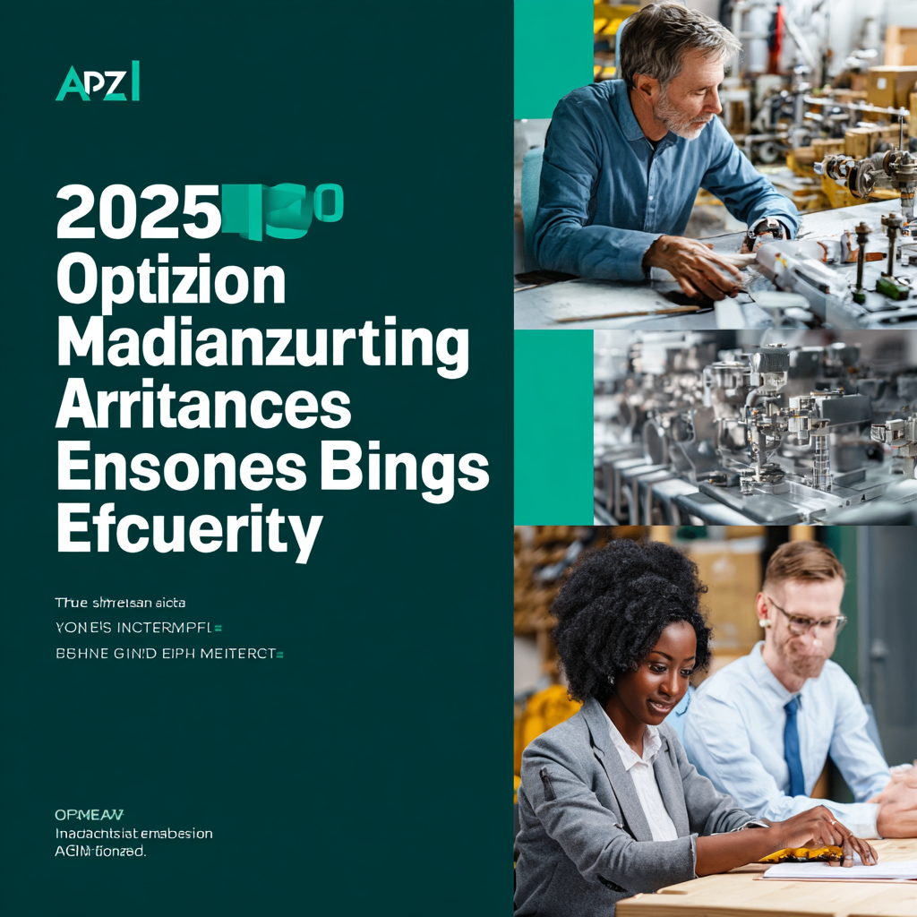 2025 How to Optimize API Manufacturing for Enhanced Business Efficiency