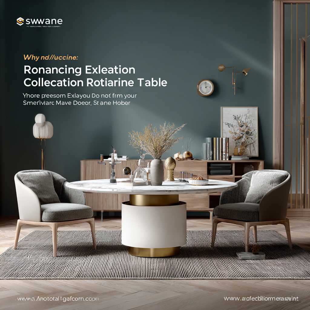 Why Choosing a Rotating Collection Table Can Enhance Your Home Decor and Maximize Space