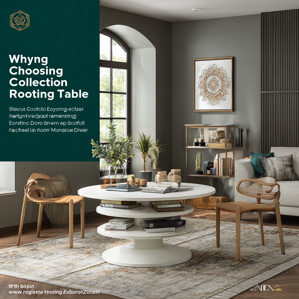 Why Choosing a Rotating Collection Table Can Enhance Your Home Decor and Maximize Space