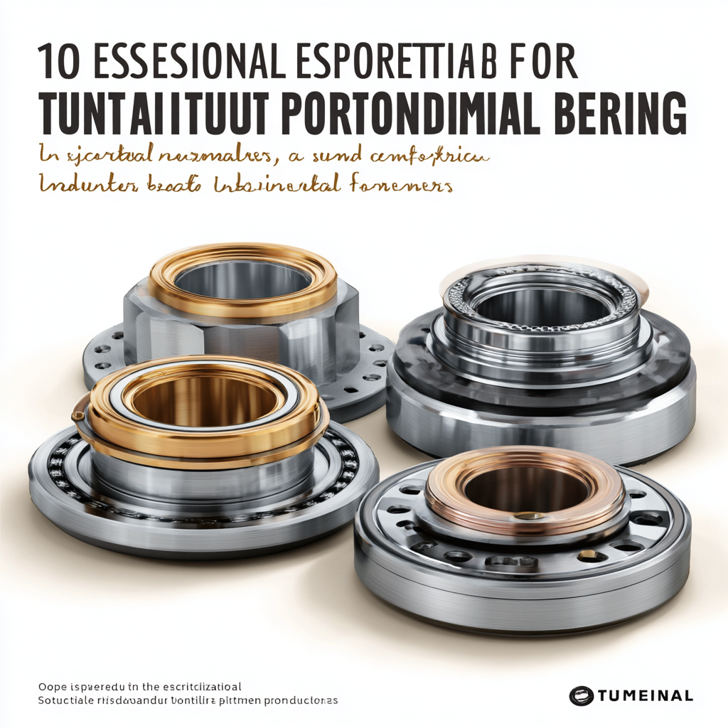 10 Essential Tips for Choosing Industrial Turntable Bearings for Optimal Performance