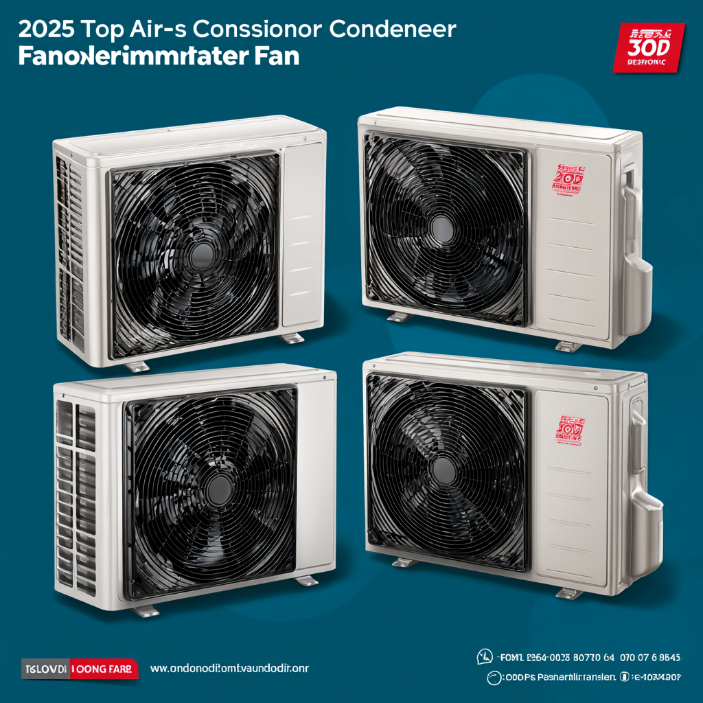 2025 Top 5 Air Conditioner Condenser Fans for Optimal Cooling Efficiency