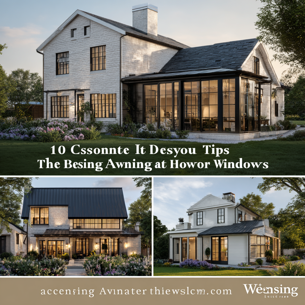 10 Essential Tips for Choosing the Best Awning Windows for Your Home