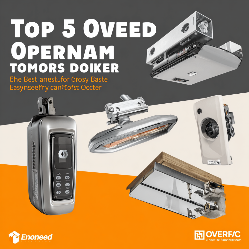 Top 5 Overhead Door Openers: Best Options for Easy Access and Security