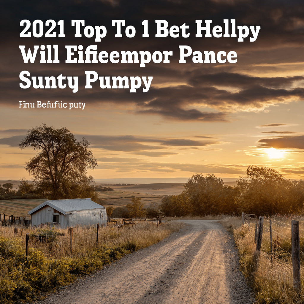 2025 Top 10 Best 1 HP Well Pumps for Efficient Water Supply