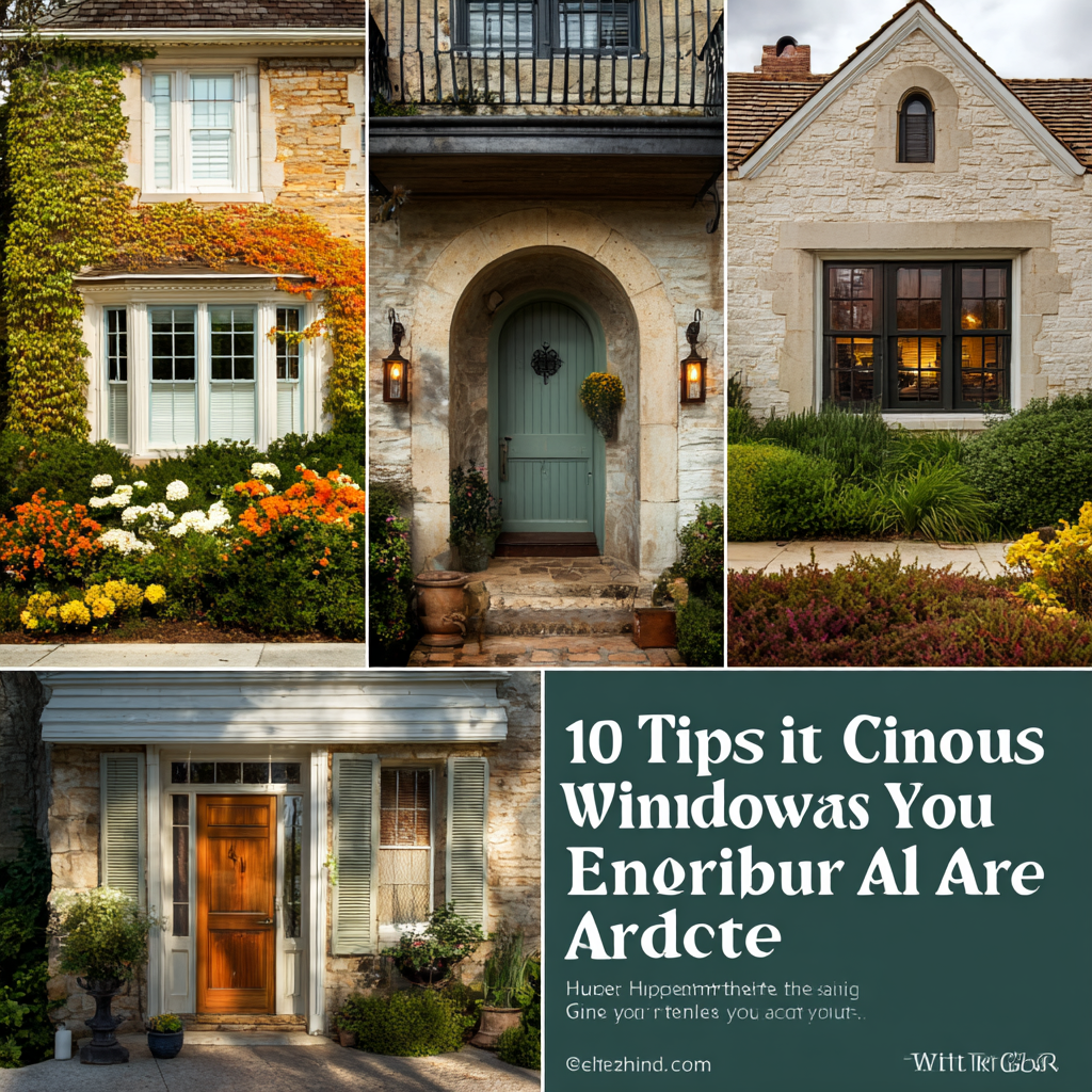10 Tips for Choosing Great Windows to Enhance Your Home's Curb Appeal