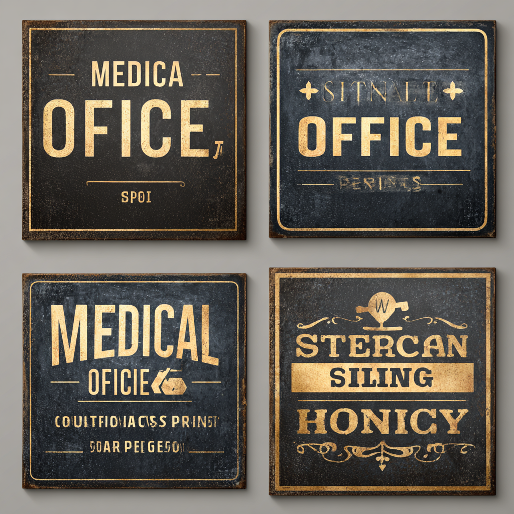 2025 How to Choose the Right Medical Office Signs for Your Practice