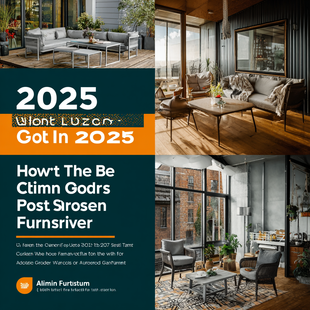 2025 How to Choose the Best Aluminium Garden Furniture for Your Outdoor Space