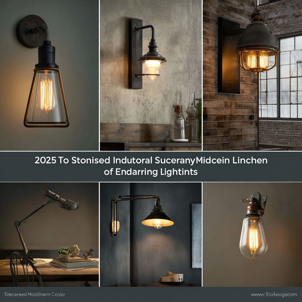 2025 Top 10 Industrial Sconce Lighting Designs for Modern Interiors