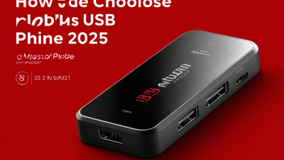 How to Choose the Best USB Hub for Mobile Phone in 2025