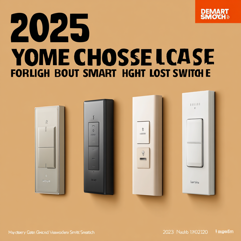 2025 How to Choose the Best Smart Light Switch for Your Home Upgrade