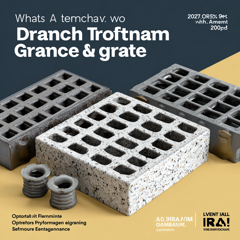 What is a Trench Drain Grate and How It Ensures Optimal Drainage Performance