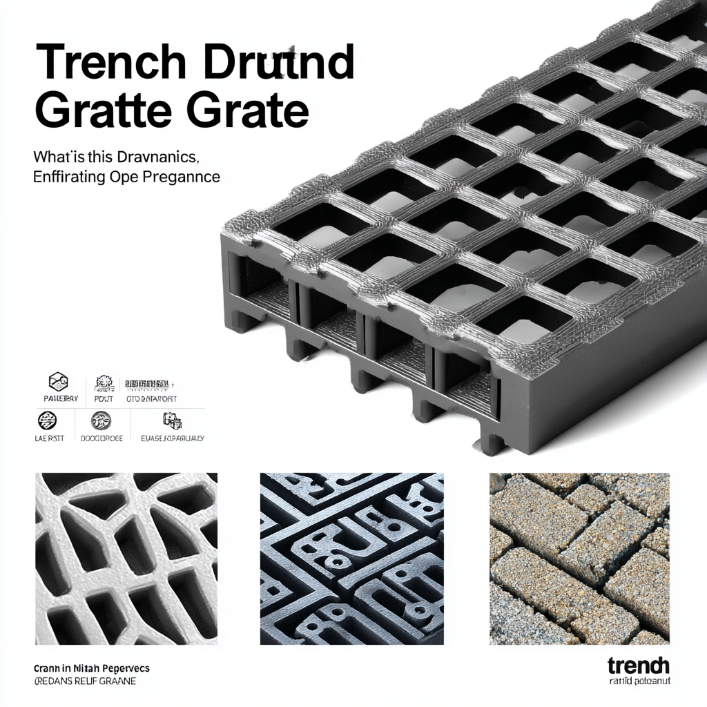 What is a Trench Drain Grate and How It Ensures Optimal Drainage Performance