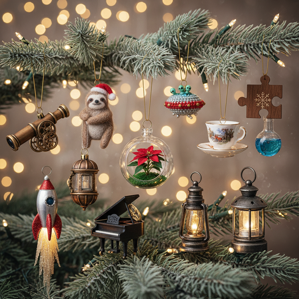 Top 10 Unique Christmas Tree Ornaments to Brighten Your Holiday Season