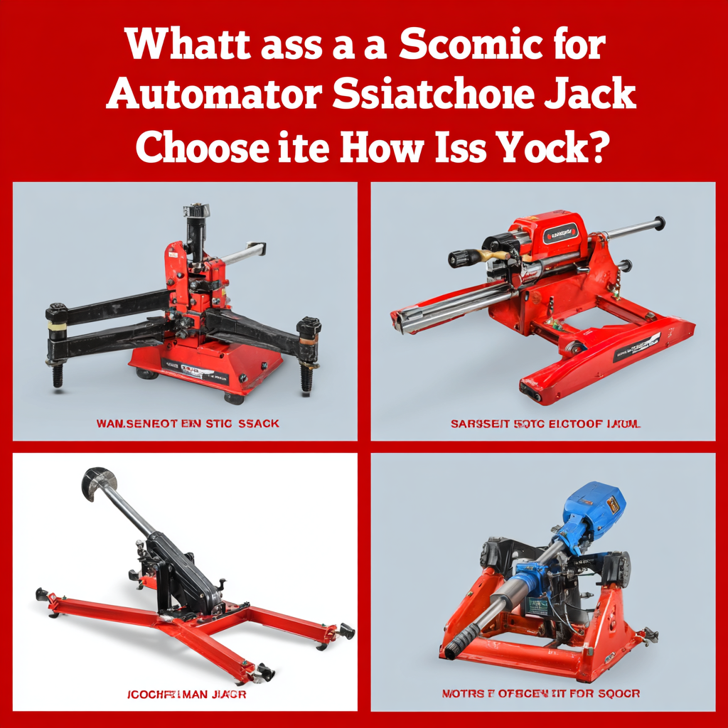 What is an Automatic Scissor Jack and How to Choose the Right One?