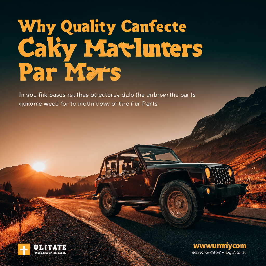 Why Quality Car Parts Matter: Your Ultimate Guide to Choosing the Best Parts for Your Vehicle