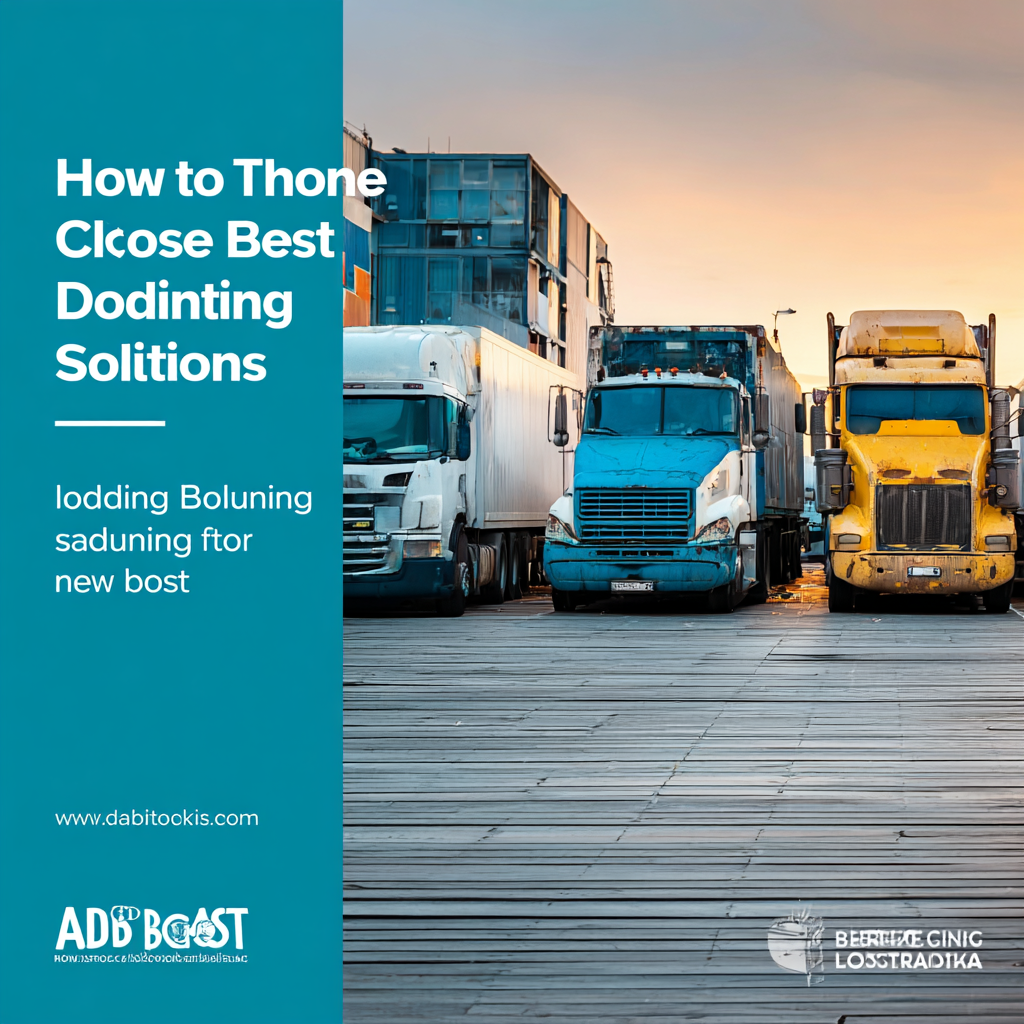 How to Choose the Best Loading Dock Solutions for Your Business Needs