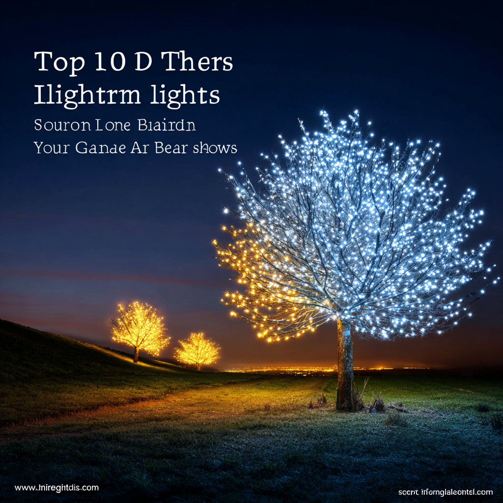 Top 10 Solar Tree Lights to Brighten Your Garden This Year