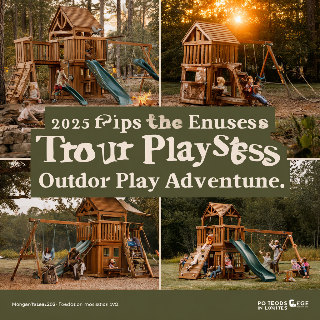 2025 Top 5 Outdoor Play Sets for Endless Fun and Adventure
