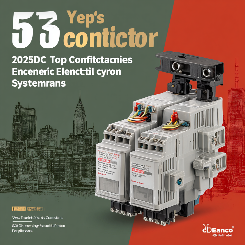 2025 Top 5 DC Contactors to Enhance Your Electrical Systems Efficiency