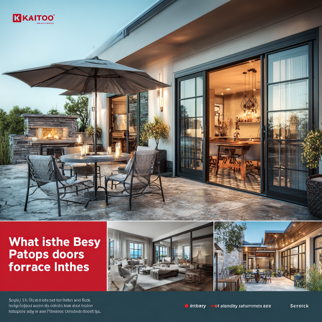 What is the Best Type of Patio Doors? Key Features and Industry Insights