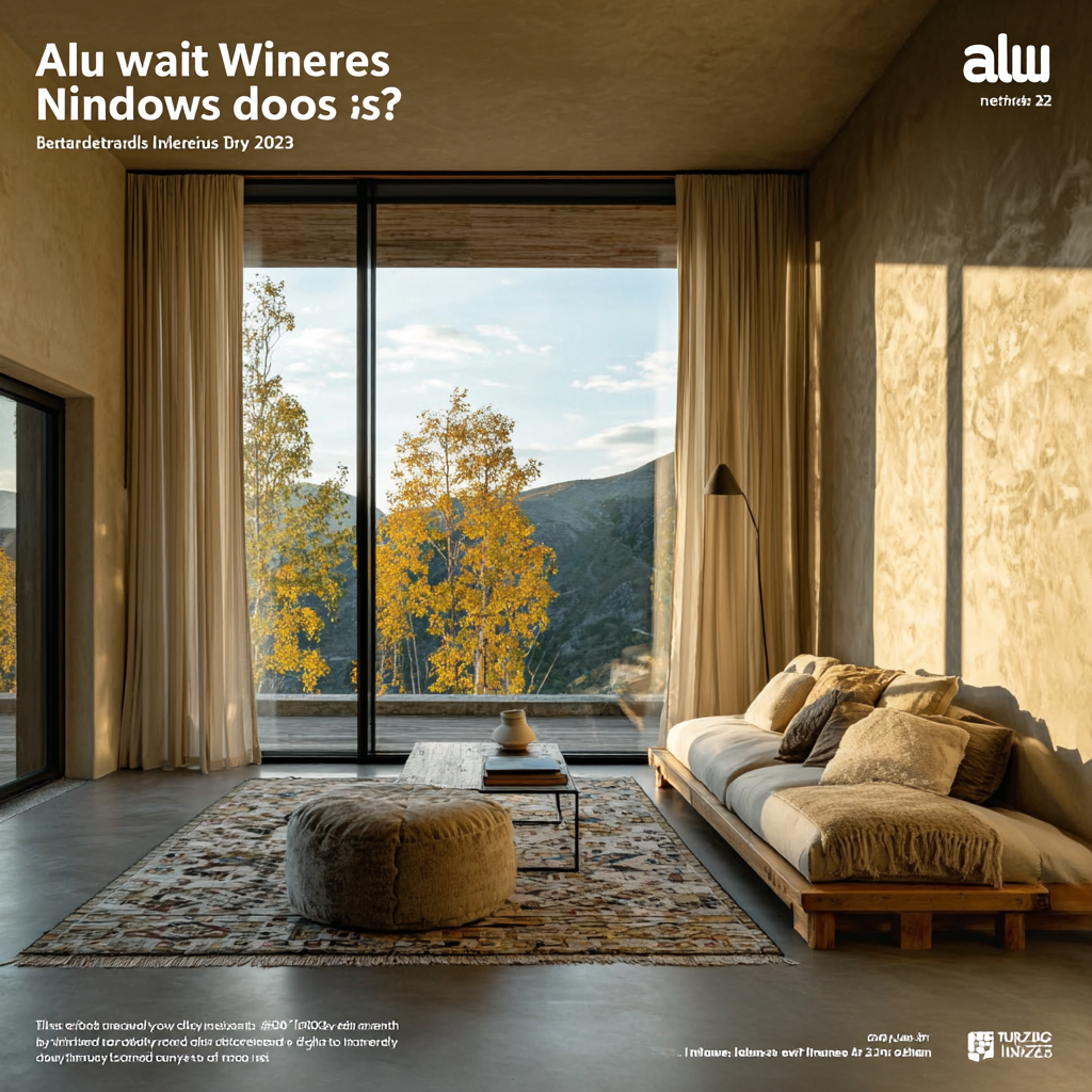 What Are Alu Windows and Doors? Benefits, Trends, and Industry Insights for 2023