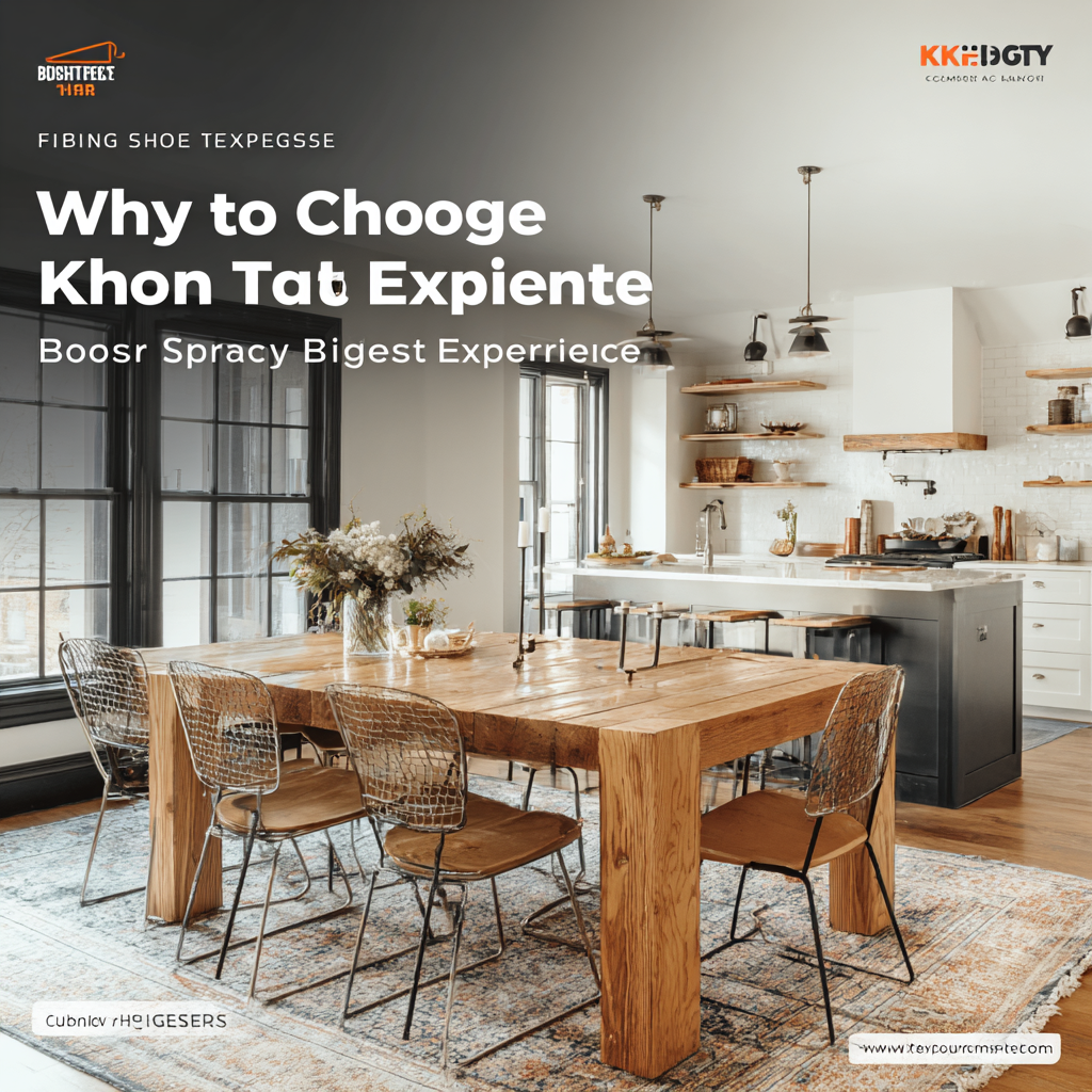 Why Choosing the Right Kitchen Table is Key: Boost Your Space & Dining Experience