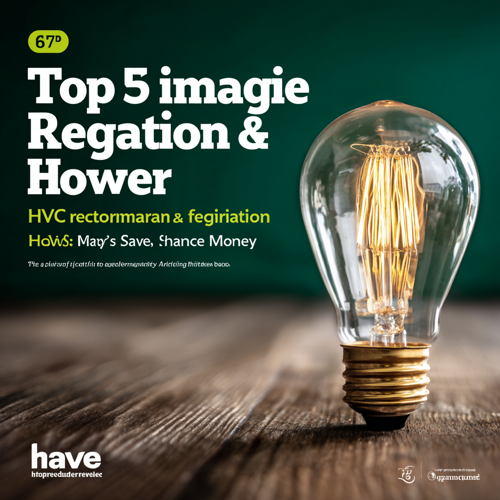 Top 5 HVAC and Refrigeration Tips for Homeowners to Save Energy and Money