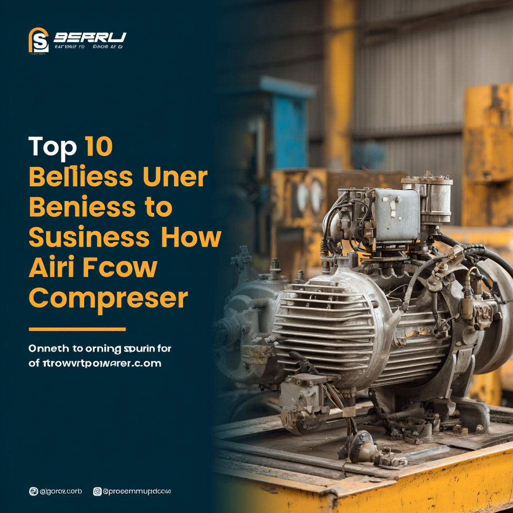 Top 10 Benefits of Using a Screw Air Compressor for Your Business Needs