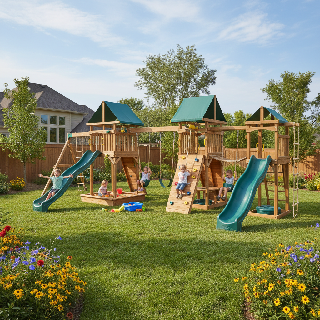 Top 10 Outdoor Play Sets for Fun and Adventure in Your Backyard