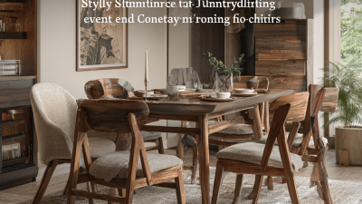 2025 Top Trends: Stylish and Comfortable Wood Dining Chairs for Every Home