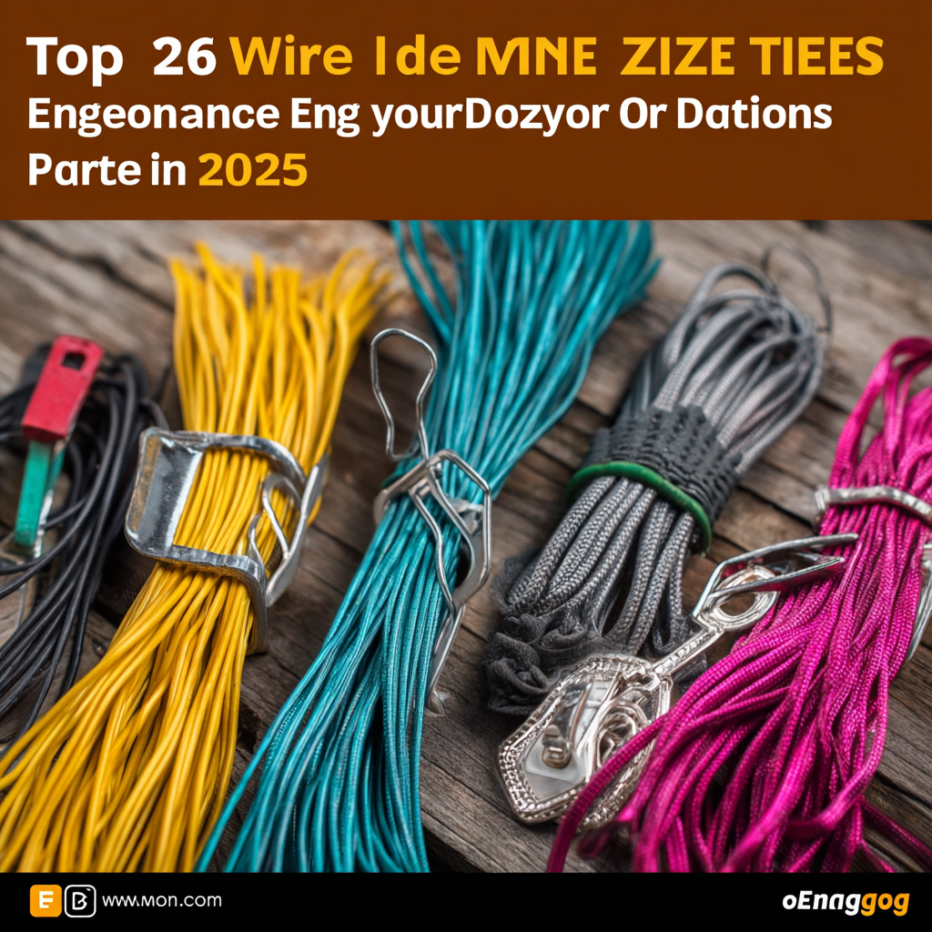 Top 5 Wire Zip Ties to Enhance Your Organization and DIY Projects in 2025