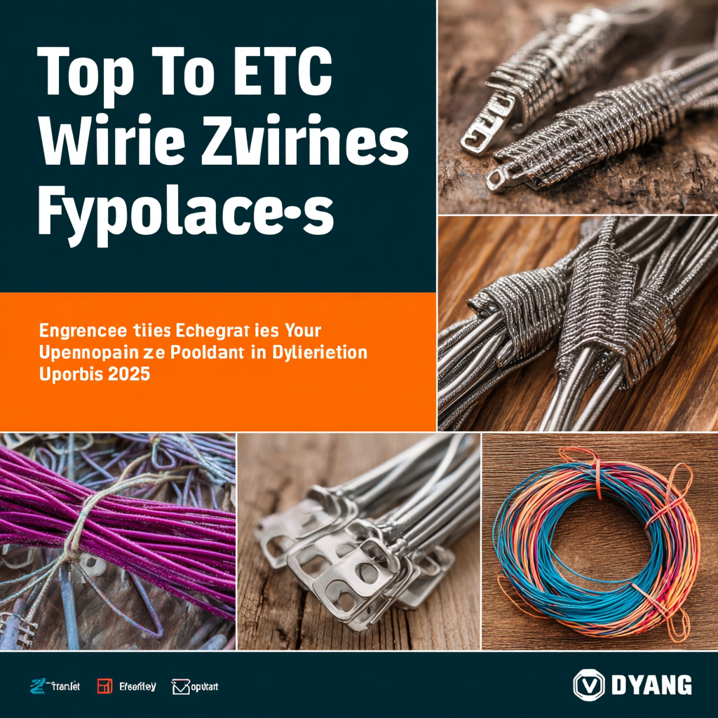 Top 5 Wire Zip Ties to Enhance Your Organization and DIY Projects in 2025