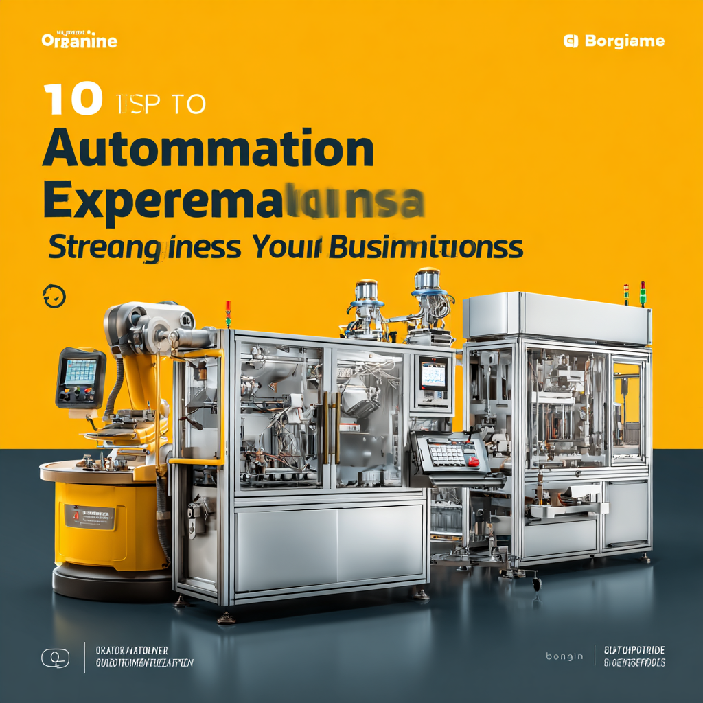 10 Best Automation Equipment for Streamlining Your Business Operations
