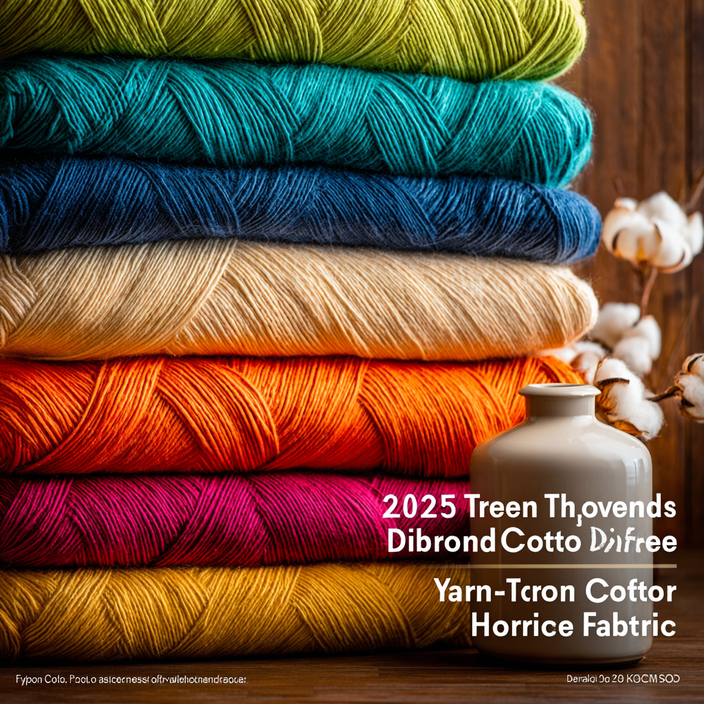 2025 Top Trends in Yarn Dyed Cotton Fabric for Fashion and Home Decor