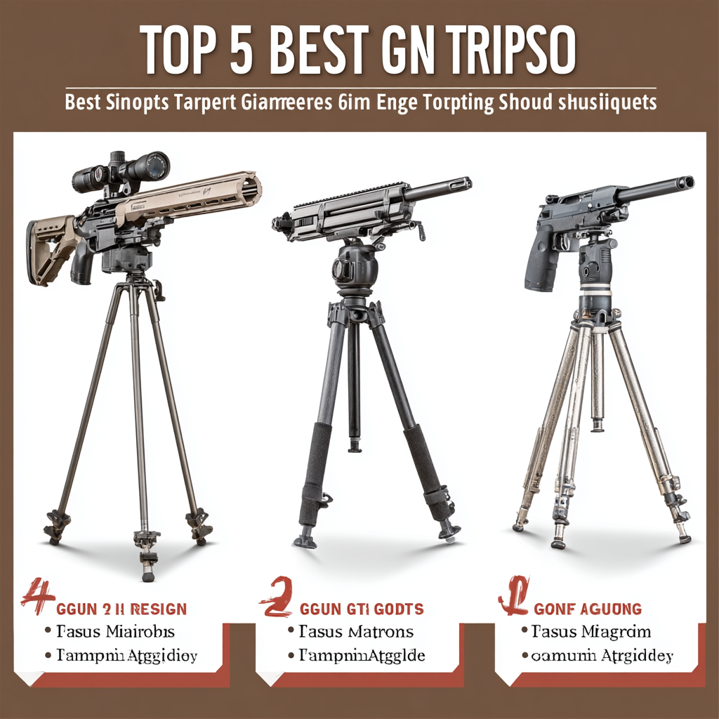 Top 5 Best Gun Tripods for Target Shooting: Enhance Your Stance and Accuracy