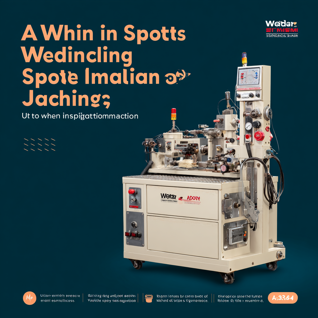 Understanding What a Spot Welding Machine Is and Its Applications