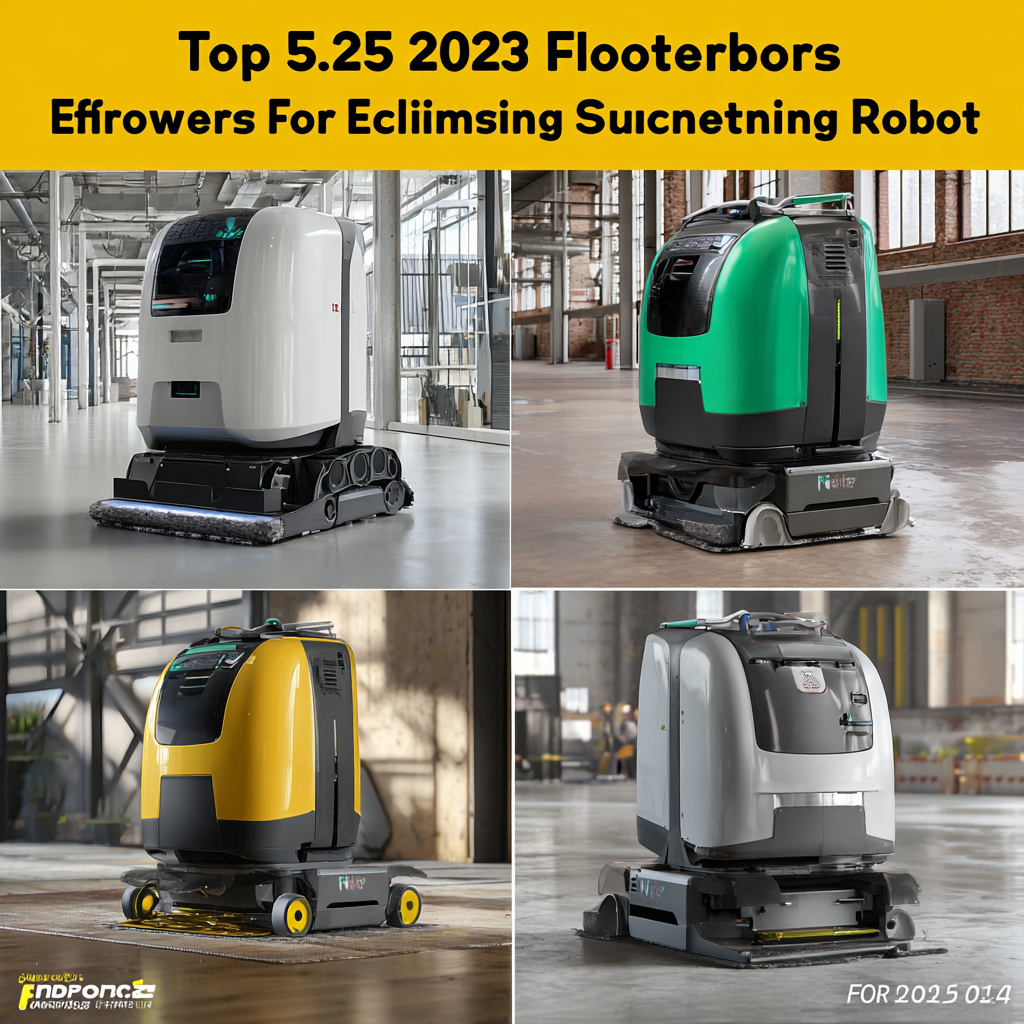 Top 5 Floor Scrubber Robots for Effortless Cleaning in 2023