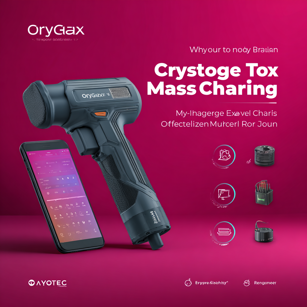 Why You Need a Cryotex Massage Gun Charging for Optimal Muscle Recovery