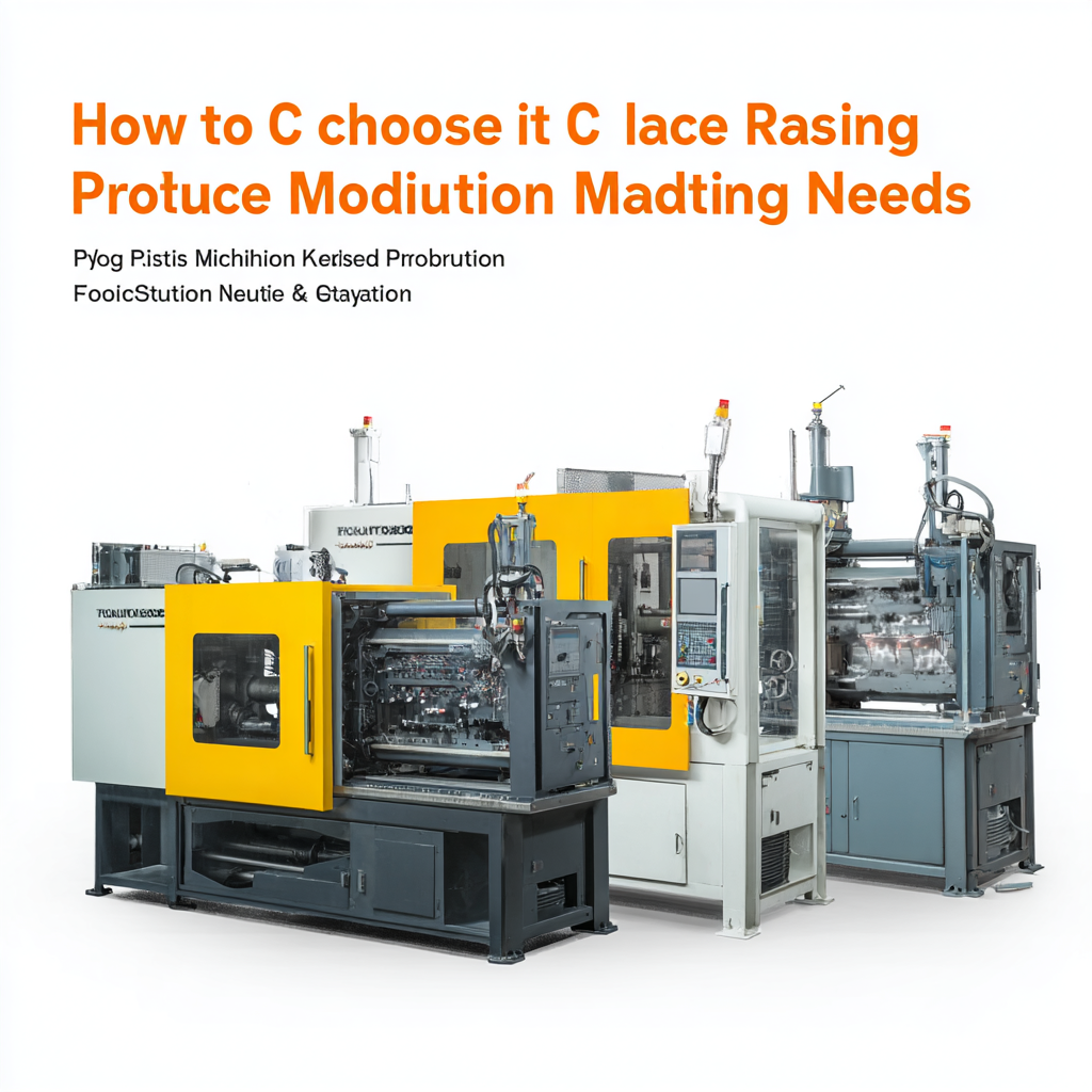 How to Choose the Right Plastic Molding Machine for Your Production Needs