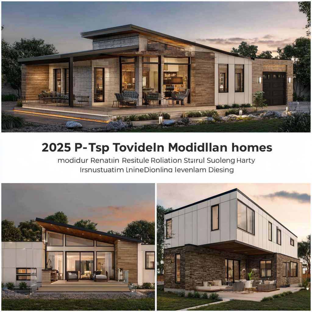 2025 Top 5 Modern Modular Homes Revolutionizing Sustainable Living and Design