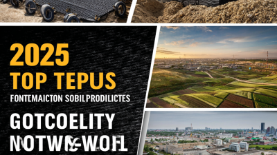 2025 Top 5 Geotextile Non Woven Products for Enhanced Soil Stability