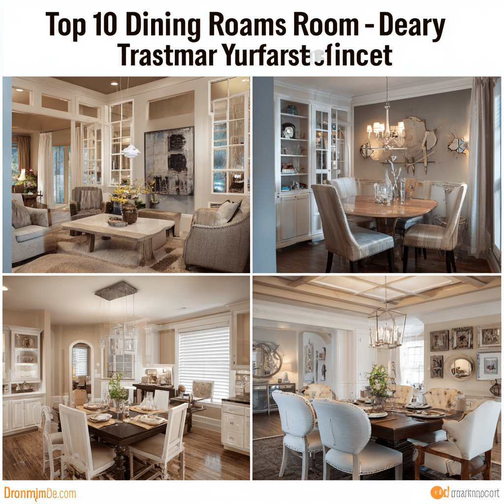 Top 10 Dining Room Decor Ideas to Transform Your Space Instantly