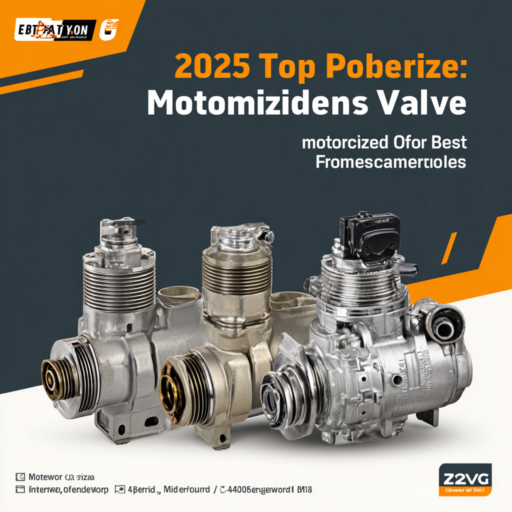 2025 Top 5 Motorized Valves: Best Picks for Efficiency and Performance