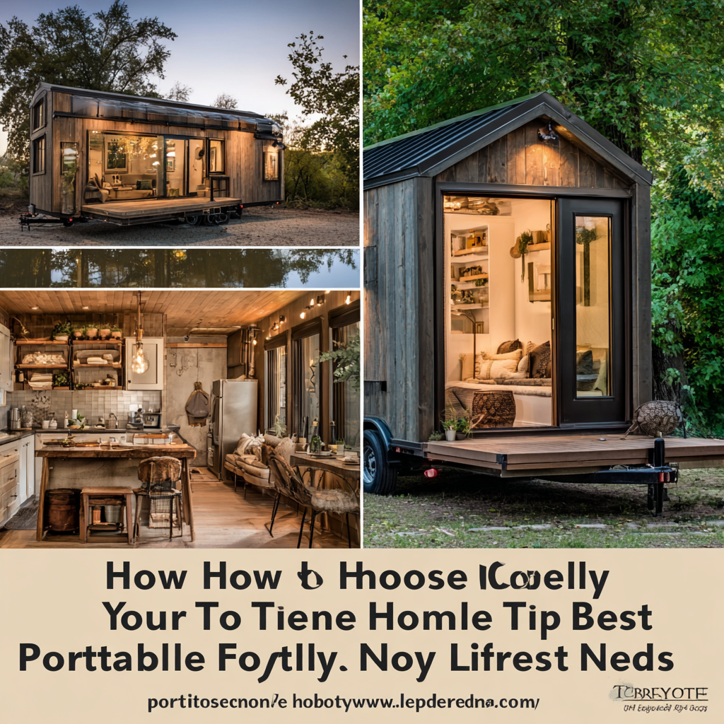 How to Choose the Best Portable Tiny Home for Your Lifestyle Needs
