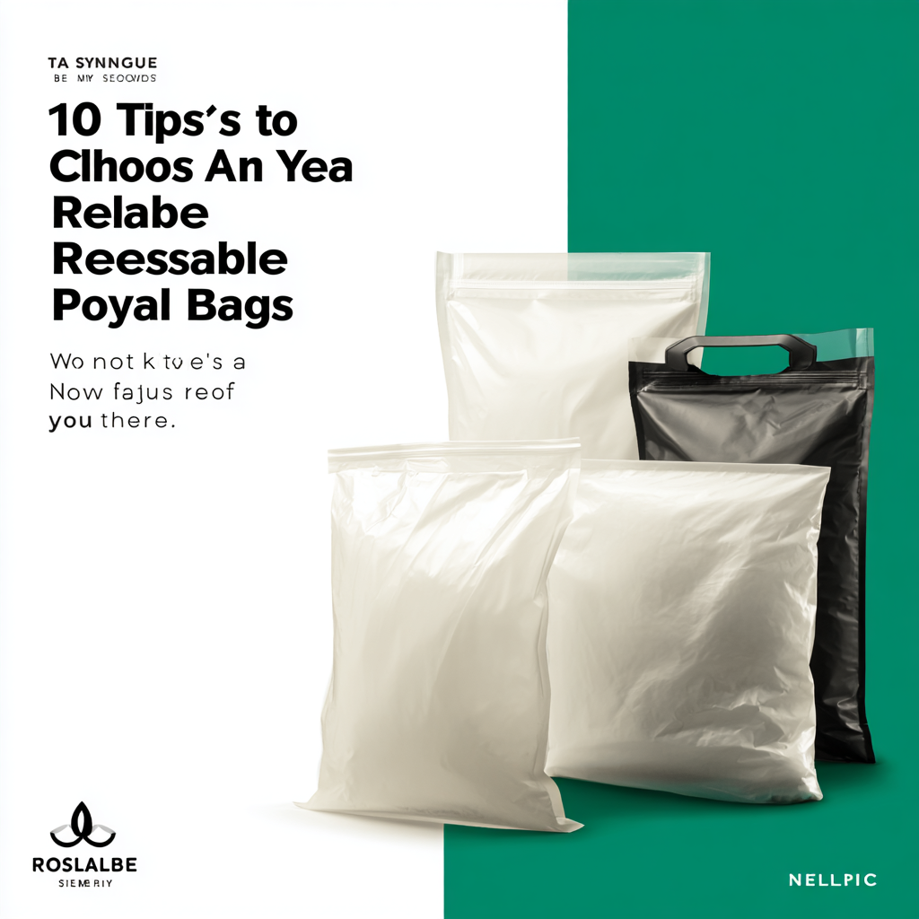 10 Tips for Choosing the Best Resealable Poly Bags for Your Needs